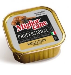 MIGLIOR CANE  AGNELLO E FEGATO 300GR