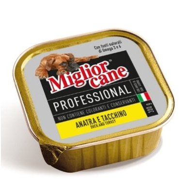 MIGLIOR CANE ANATRA E TACCHINO 300GR