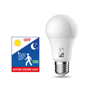 NOVA LAMPADA LED GOCCIA CREP. C/SENSORE DI MOVIMENTO E27 11W 4000K
